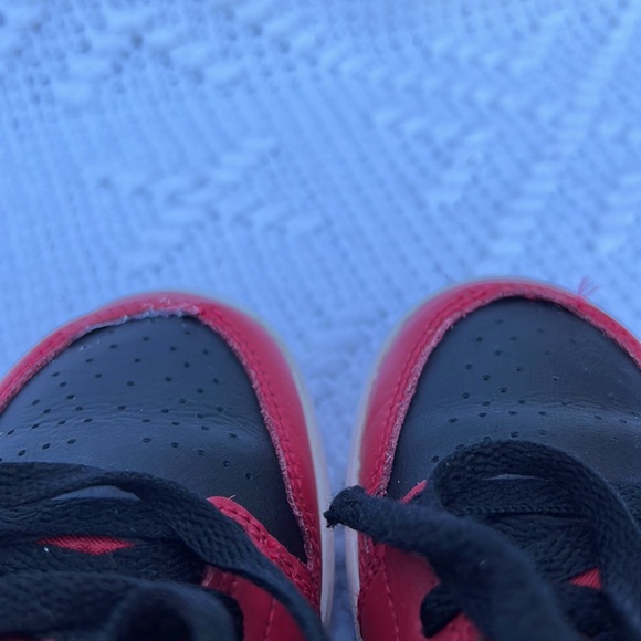 Air Jordan 1 Mid Reverse Bred Nike size 1Y - Picture 14 of 14